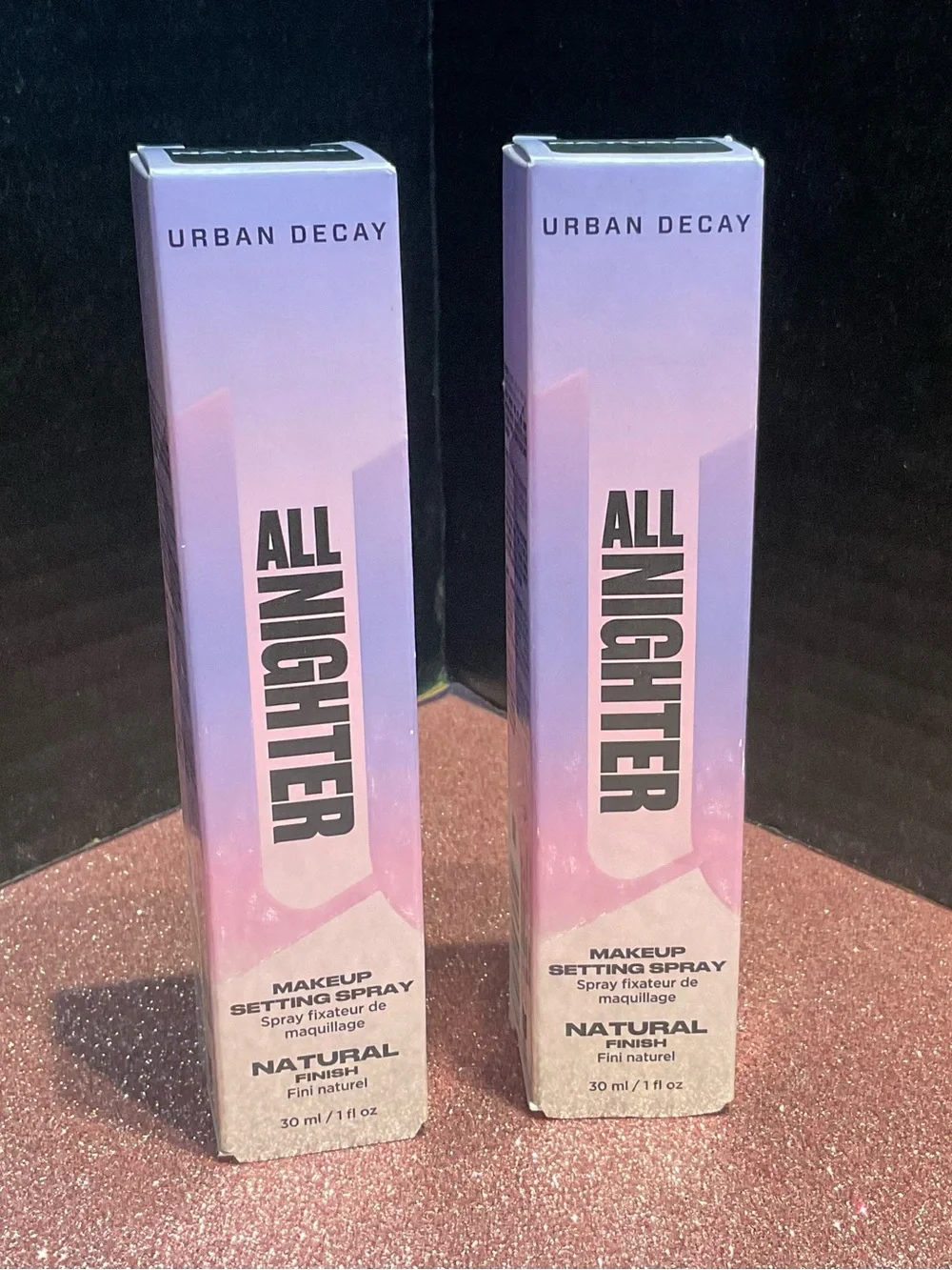 2-Urban Decay All Nighter NATURAL Setting Spray 1 oz